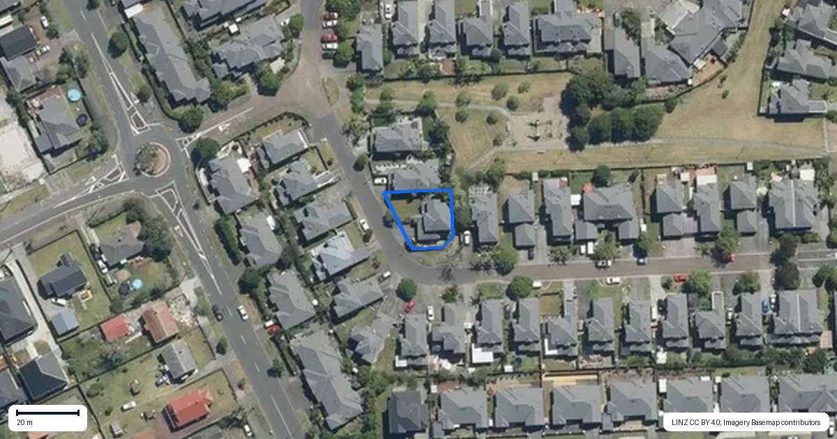 Property context map for 23 Terracotta Drive, Blockhouse Bay, Auckland