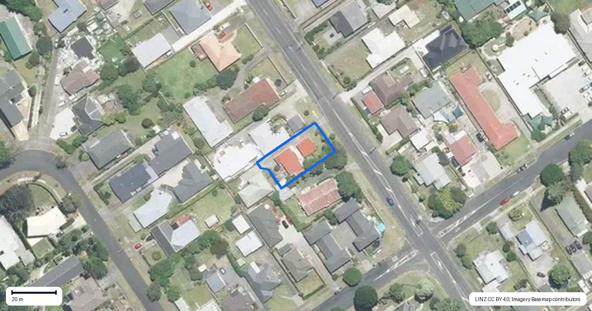 Property context map for 28 Helvetia Road, Pukekohe