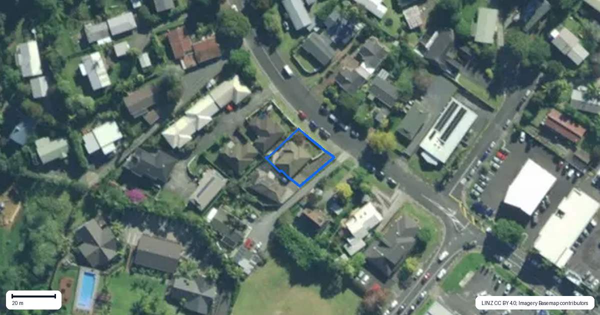 Property context map for 21 Fairway Drive, Kerikeri