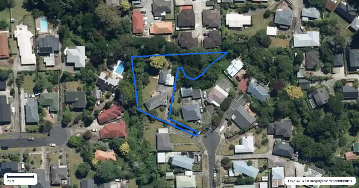 Property context map for 42 Maui Pomare Street, Blockhouse Bay, Auckland