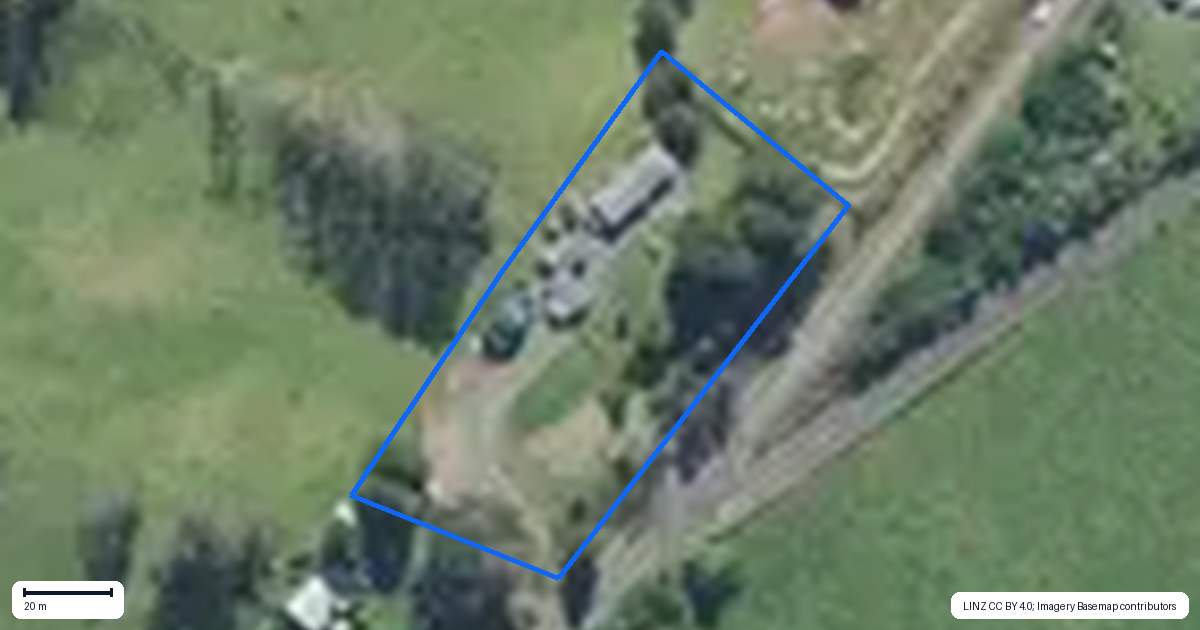 Property context map for 243 Pataua South Road, Pataua South, Parua Bay