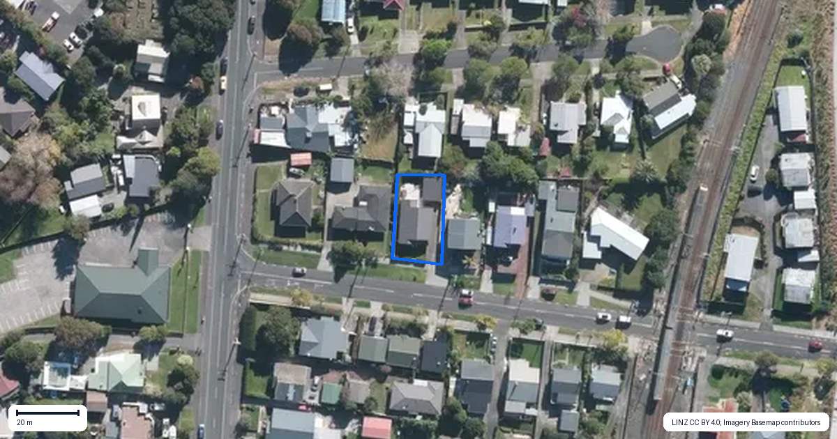 Property context map for 27 Chalmers Street, Avondale, Auckland