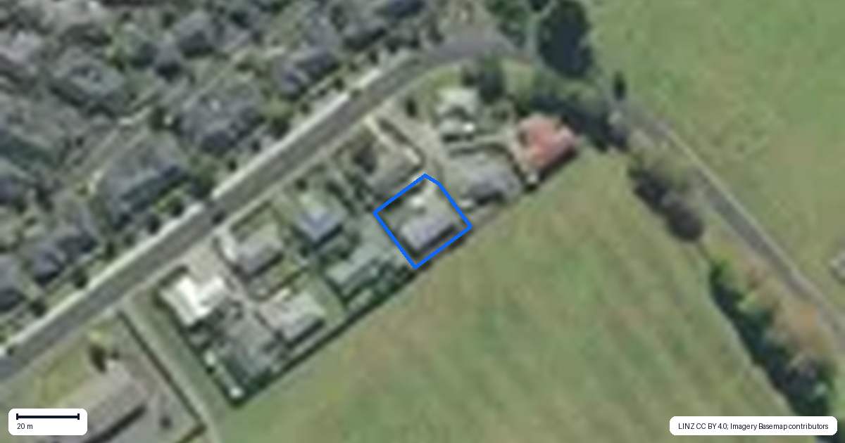 Property context map for 38 Reed Street, Tikipunga, Whangarei