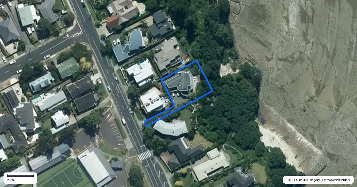 Property context map for 126B Clovelly Road, Bucklands Beach, Auckland