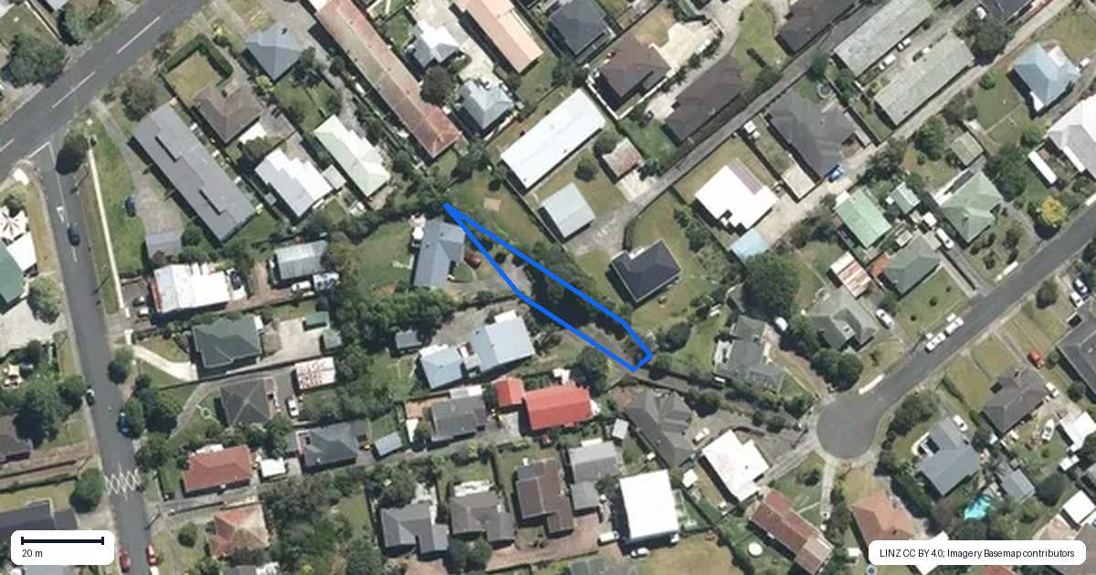 Property context map for 9 Boler Place, New Lynn, Auckland