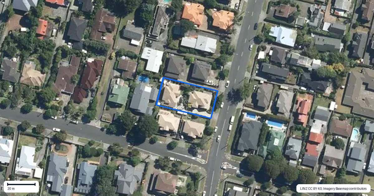 Property context map for 97B The Drive, Epsom, Auckland
