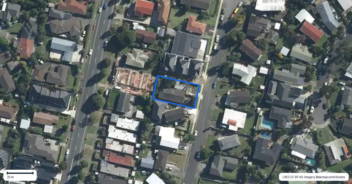 Property context map for 14 Vanbrugh Place, Bucklands Beach, Auckland