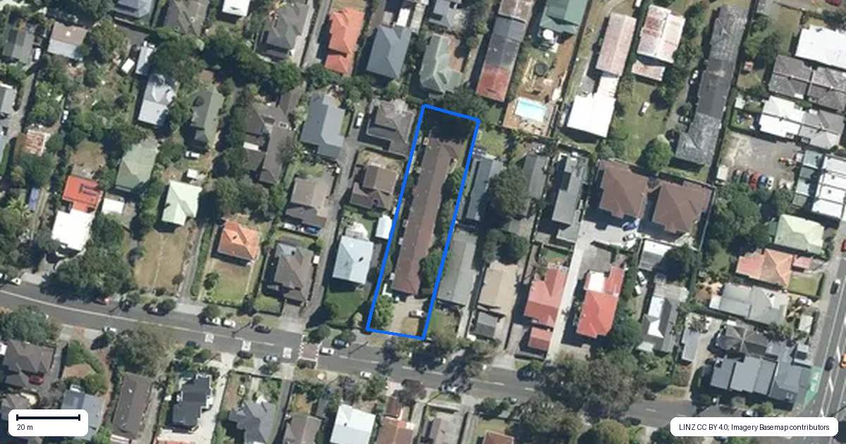 Property context map for 6/11 Peary Road, Mount Eden, Auckland