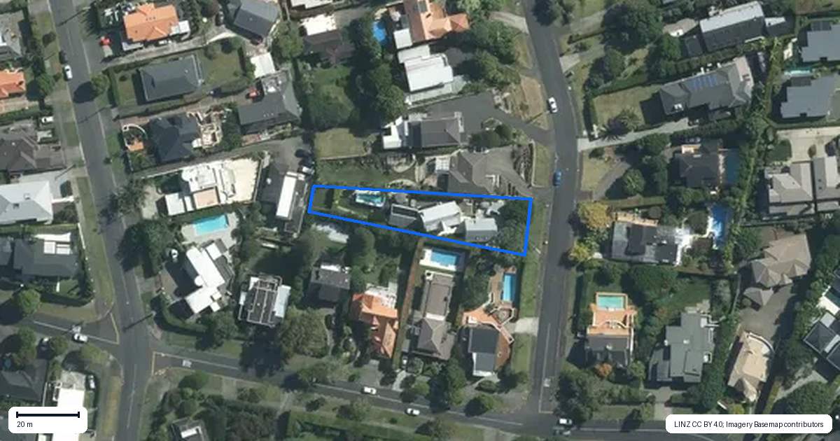 Property context map for 4 Bongard Road, Mission Bay, Auckland