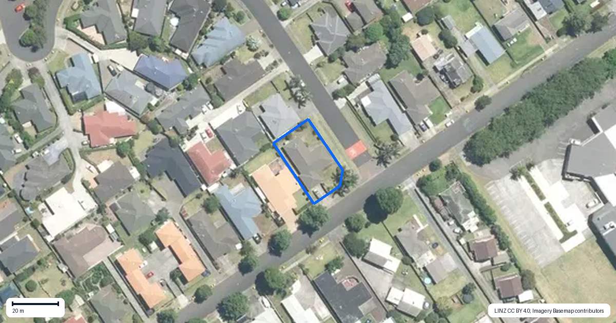 Property context map for 141 Victoria Street West, Pukekohe