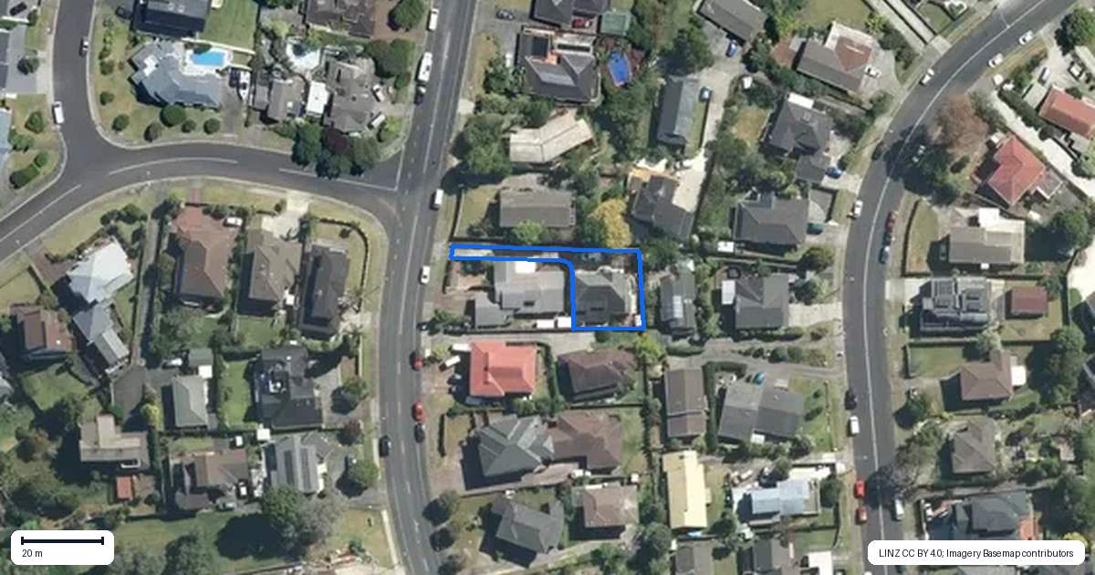Property context map for 78A Halsey Drive, Lynfield, Auckland