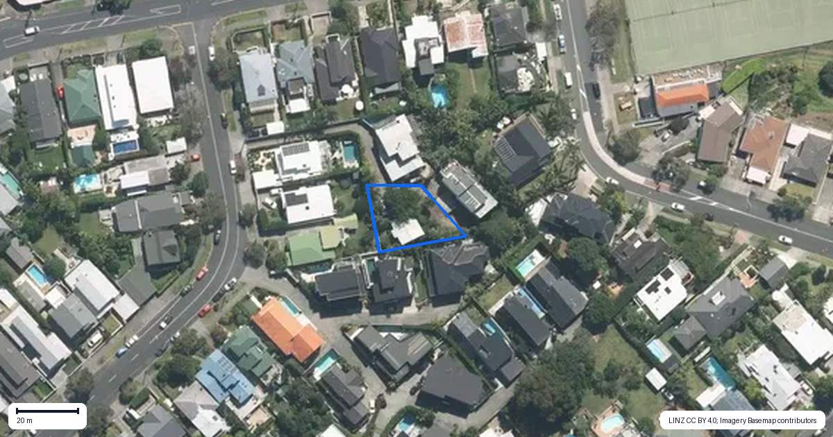 Property context map for 47A Faulder Avenue, Westmere, Auckland