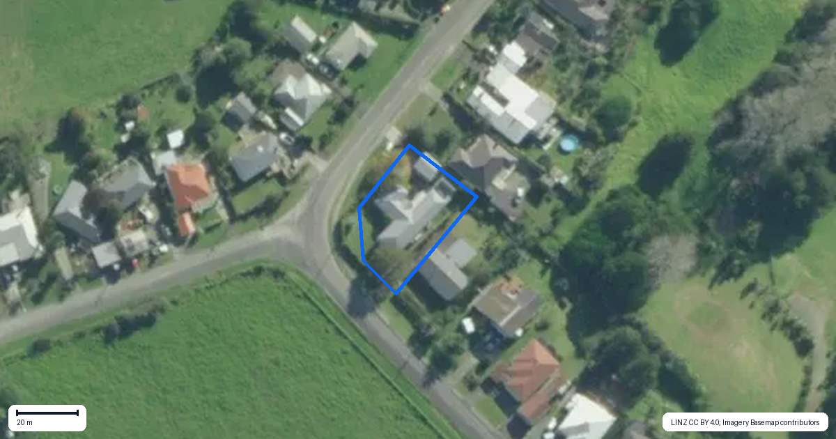 Property context map for 61 Gorge Road, Maungaturoto