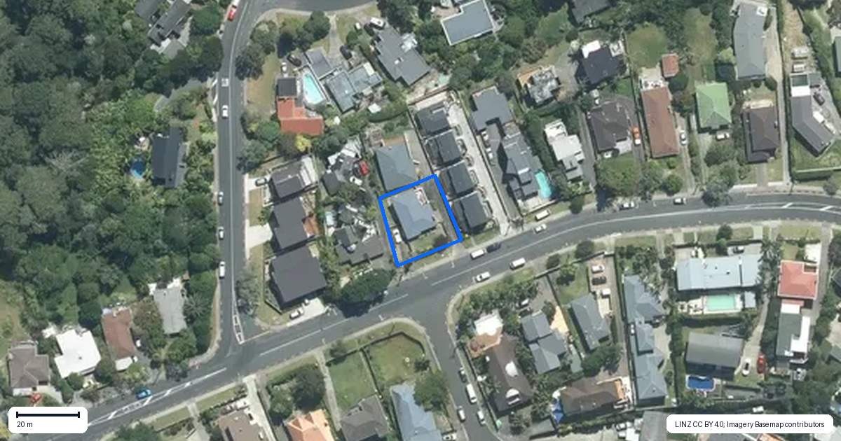 Property context map for 67 Sunrise Avenue, Murrays Bay, Auckland