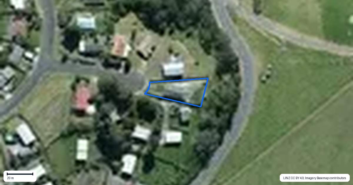 Property context map for 5 Harrys Place, Kawakawa