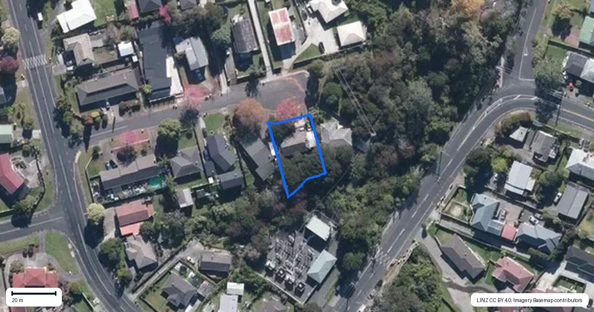 Property context map for 9 Blythe Place, Glendene, Auckland