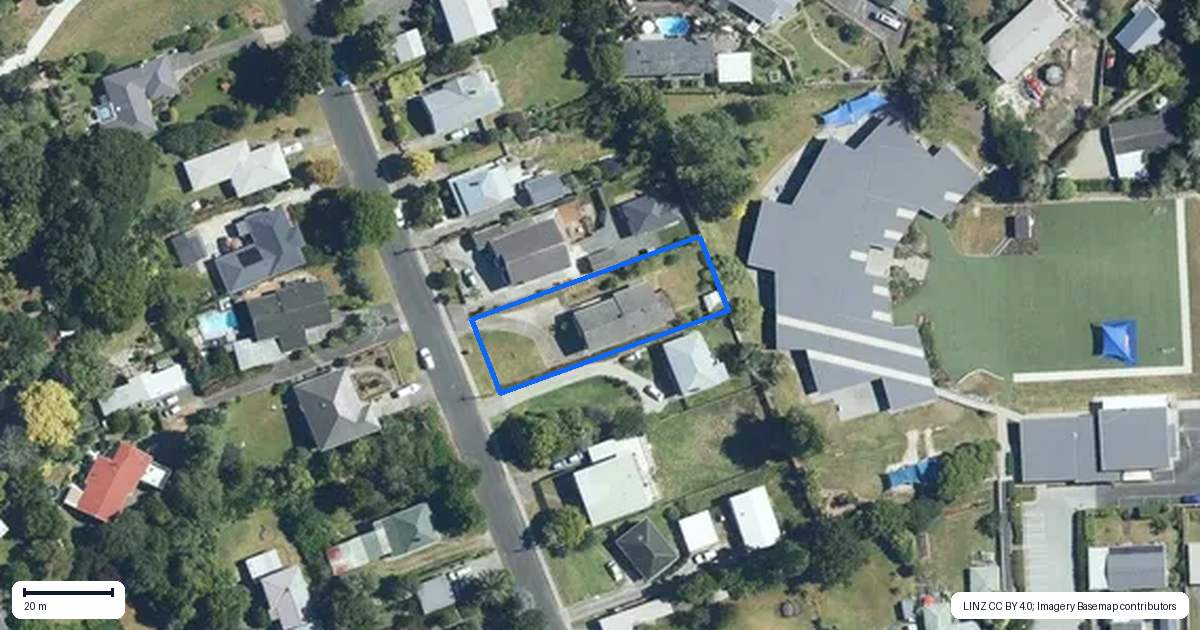 Property context map for 10 Victoria Street, Warkworth