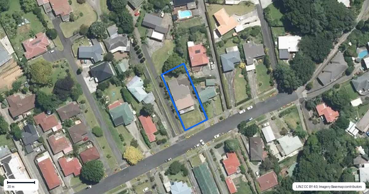 Property context map for 34 Arthur Road, Hillpark, Auckland