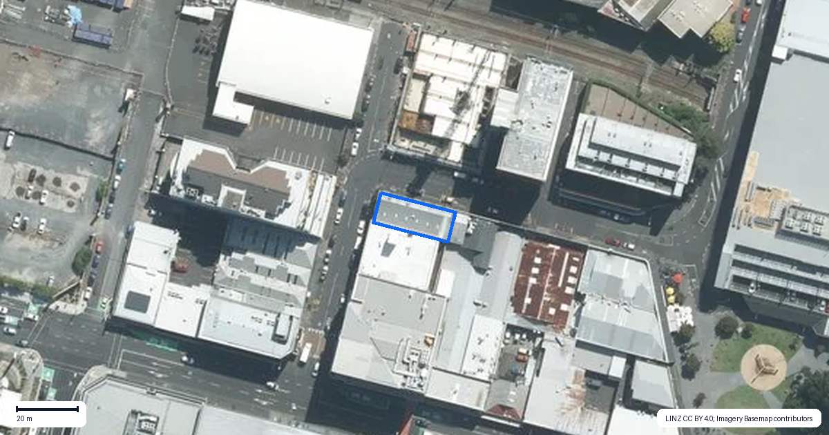 Property context map for 8 Kingdon Street, Newmarket, Auckland
