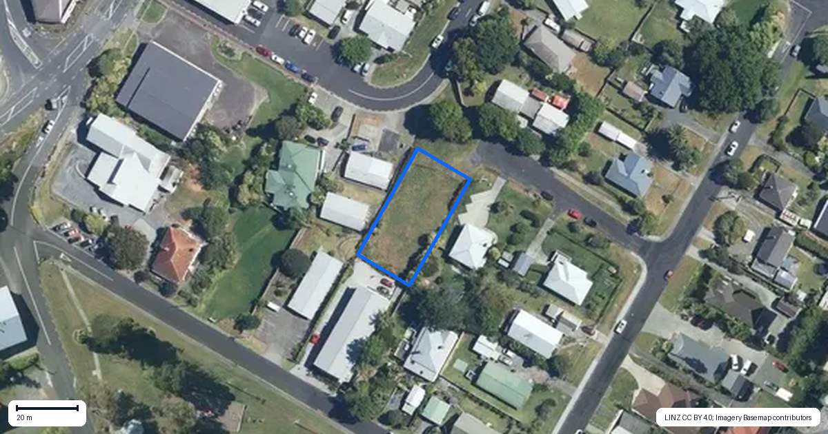 Property context map for 8 Morpeth Street, Warkworth
