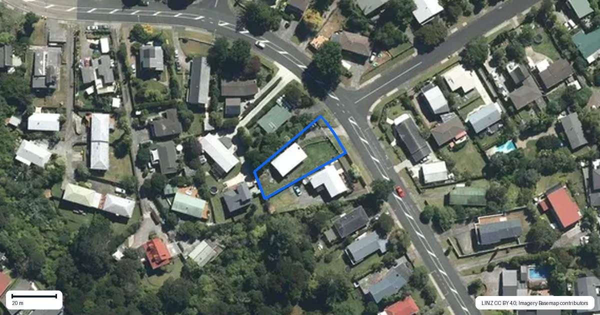 Property context map for 107 Captain Scott Road, Glen Eden, Auckland