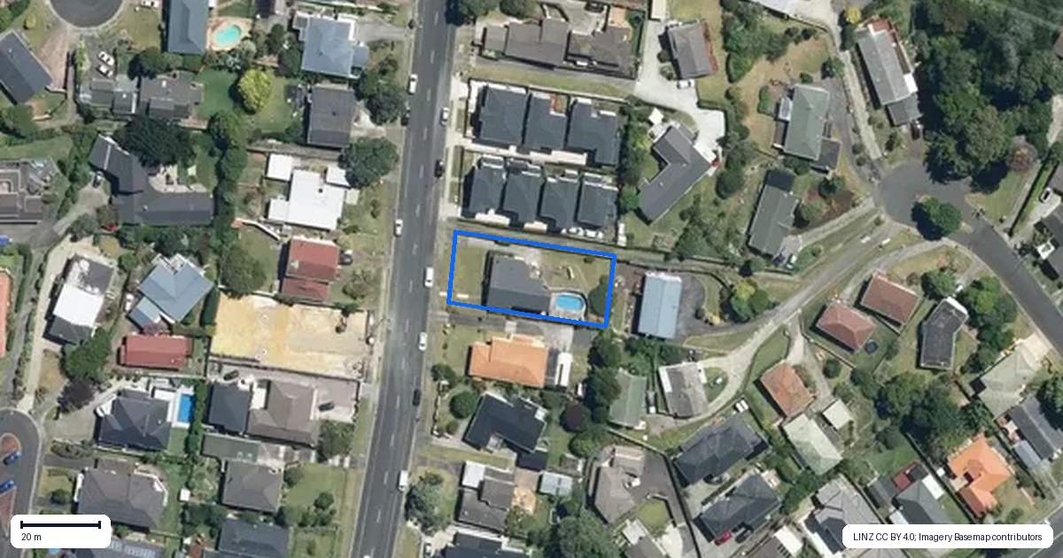 Property context map for 60 Halsey Drive, Lynfield, Auckland