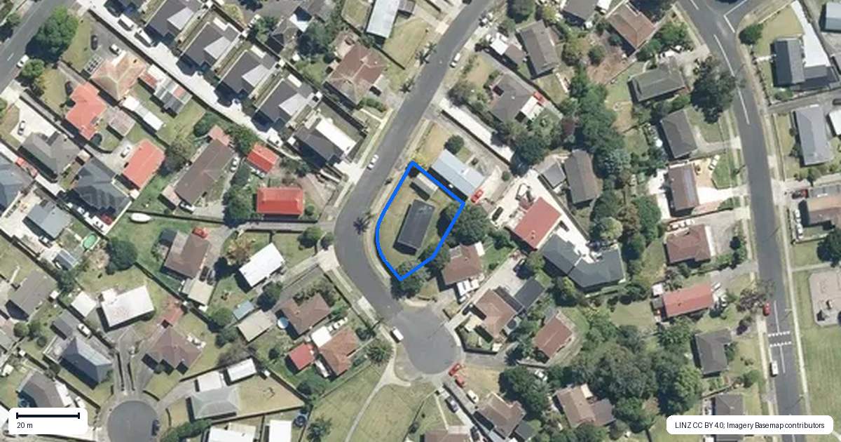 Property context map for 14 Malte Brun Place, Papatoetoe, Auckland