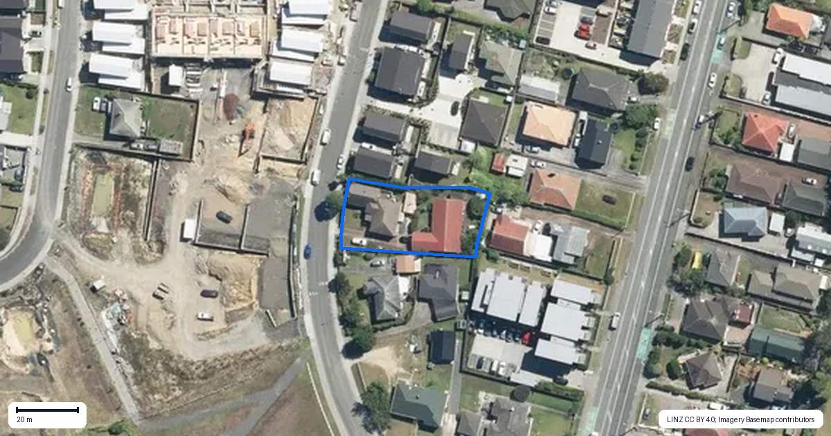 Property context map for 16A Burnett Avenue, Mount Roskill, Auckland