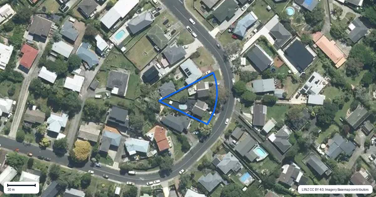 Property context map for 2/55 Monarch Avenue, Hillcrest, Auckland