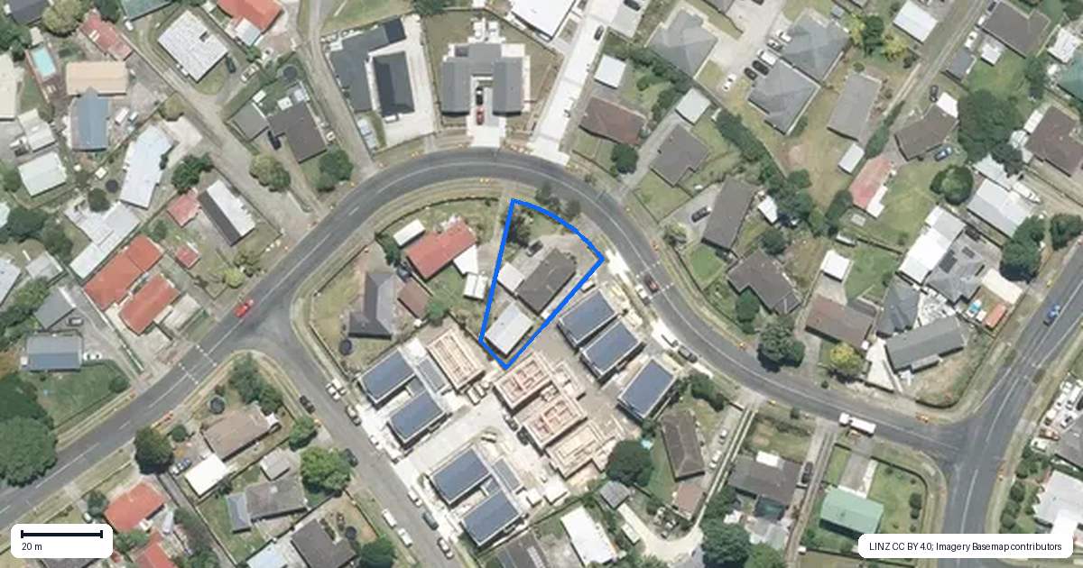 Property context map for 35 Sunlands Drive, Manurewa, Auckland