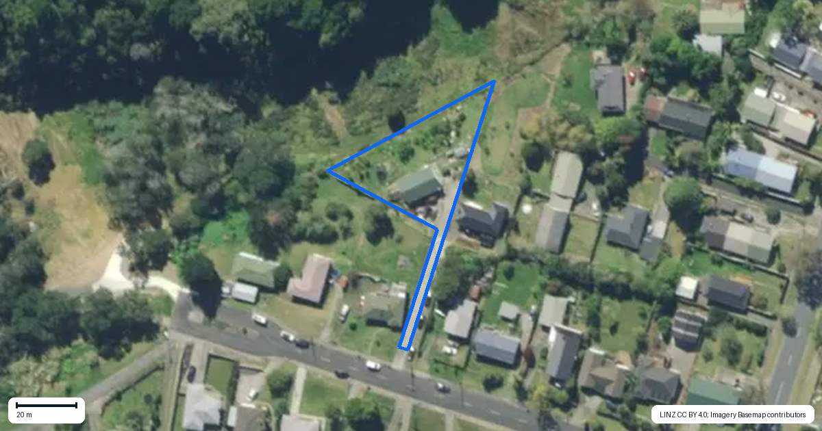 Property context map for 60 Sherwood Road, Onerahi, Whangarei