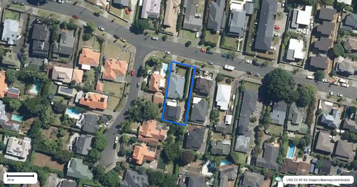 Property context map for 14A Atherton Road, Epsom, Auckland