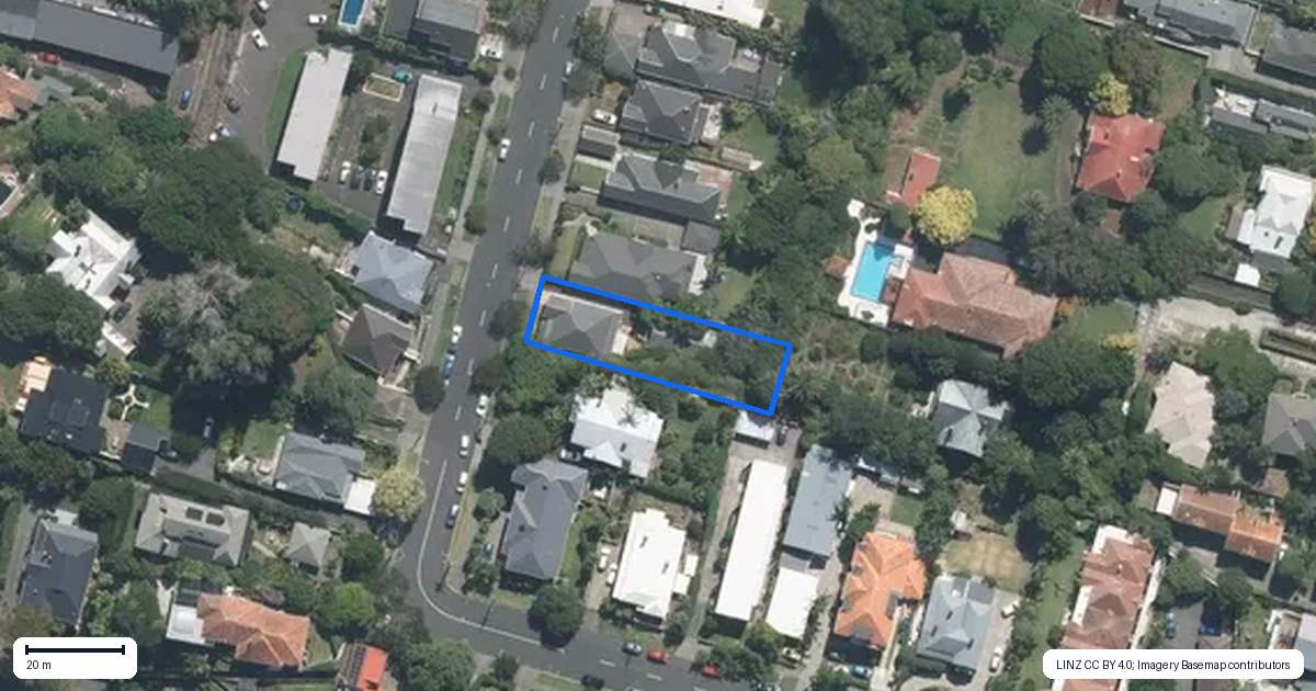 Property context map for 78 Esplanade Road, Mount Eden, Auckland