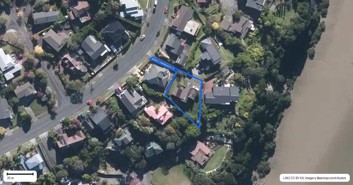 Property context map for 183 West Harbour Drive, West Harbour, Auckland