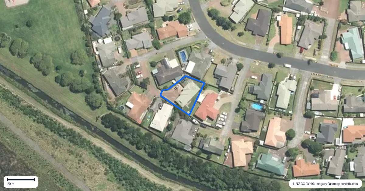 Property context map for 30 Sheriff Place, Randwick Park, Auckland