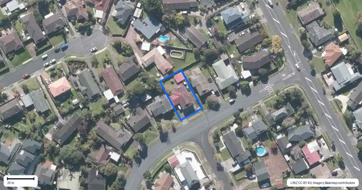 Property context map for 7 Walworth Avenue, Pakuranga Heights, Auckland