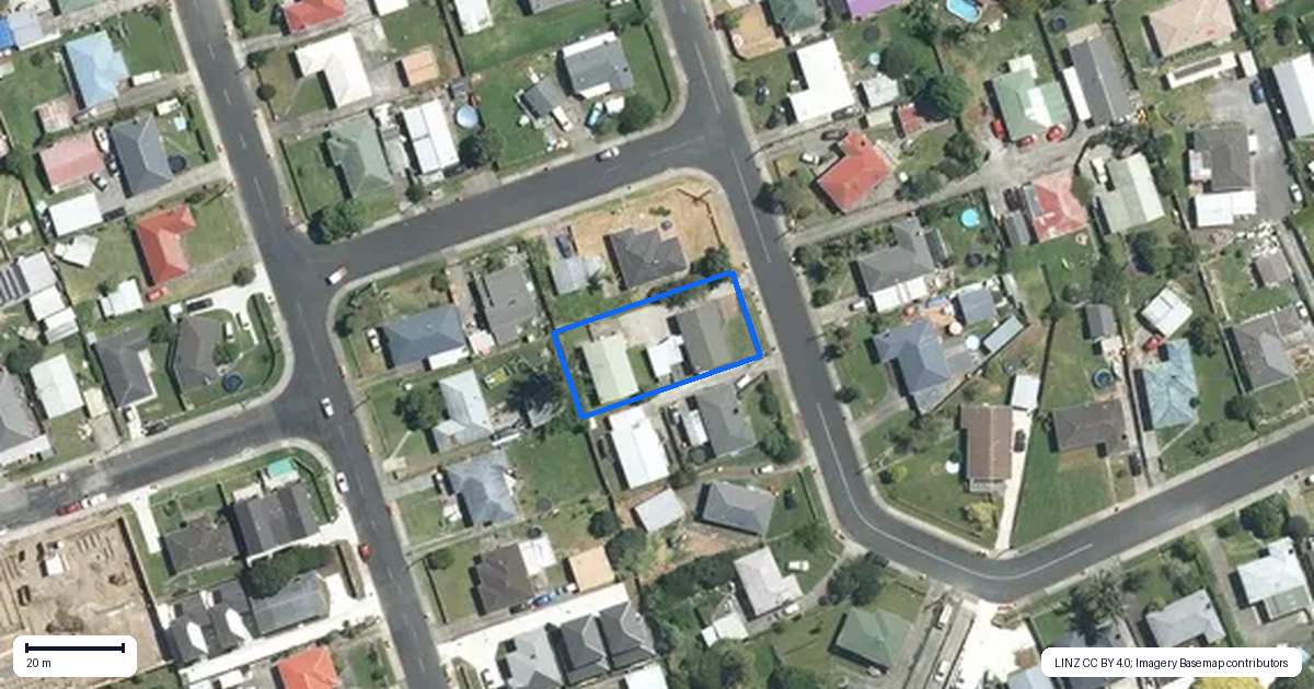 Property context map for 2/60 Cargill Street, Papakura
