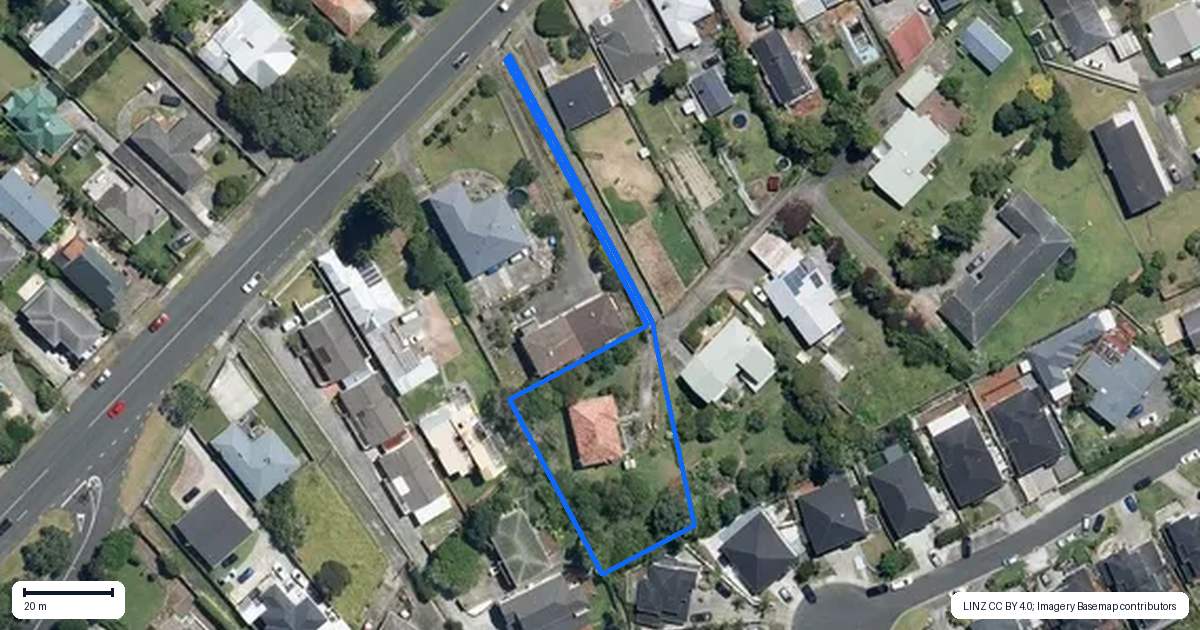 Property context map for 158D Titirangi Road, New Lynn, Auckland