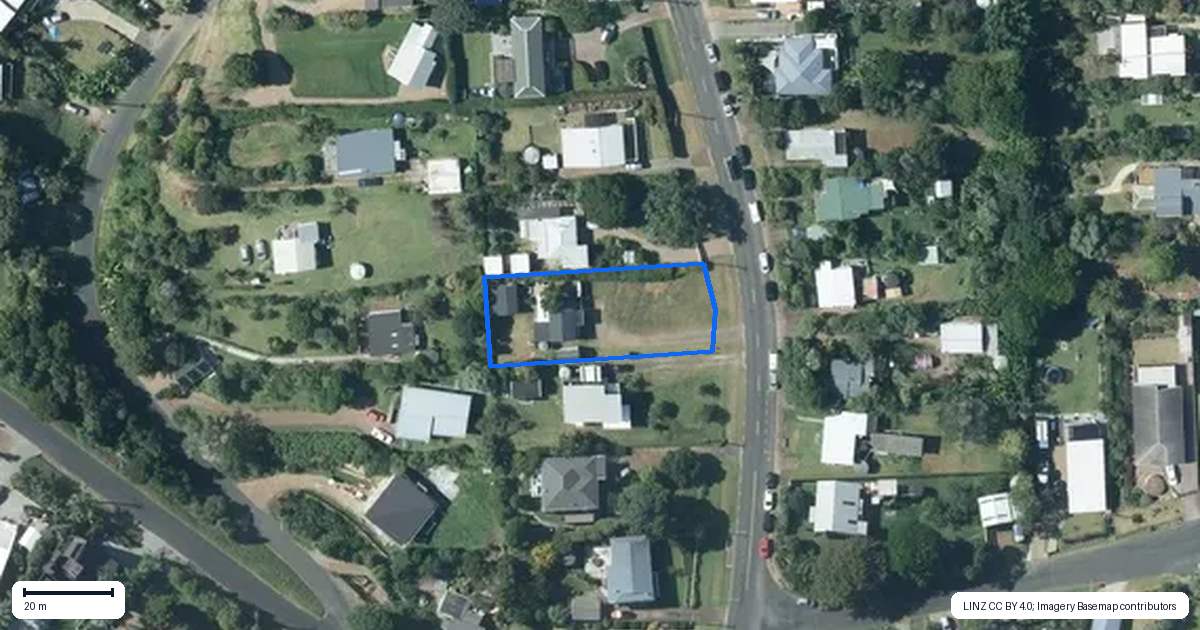 Property context map for 19 Tui Street, Oneroa, Waiheke Island