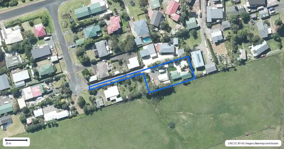 Property context map for 11 Second Avenue, Glenbrook