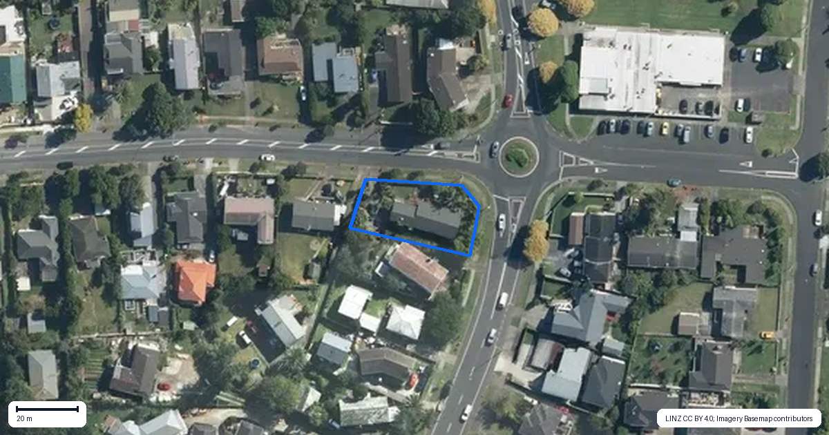 Property context map for 151 Reeves Road, Pakuranga Heights, Auckland