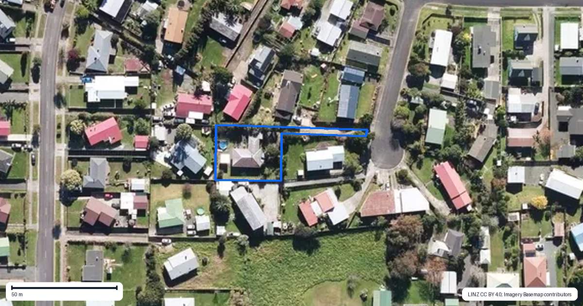 Property context map for 7A Sydann Place, Kaitaia
