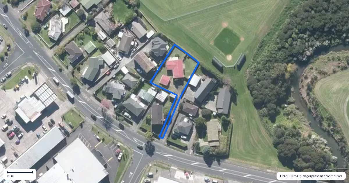 Property context map for 174 Cascades Road, Pakuranga Heights, Auckland