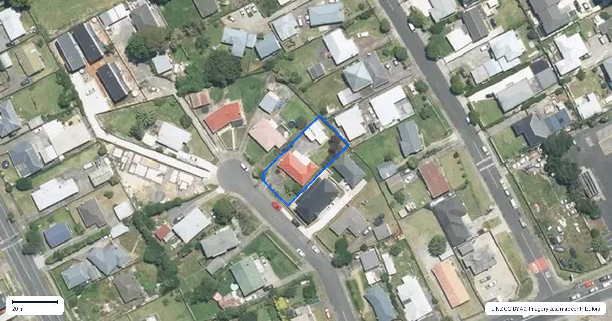 Property context map for 5 Nield Road, Manurewa, Auckland