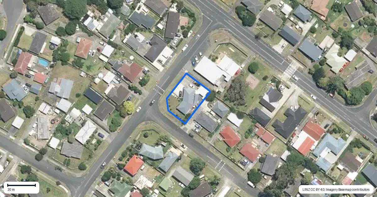 Property context map for 47 Winsford Street, Manurewa, Auckland
