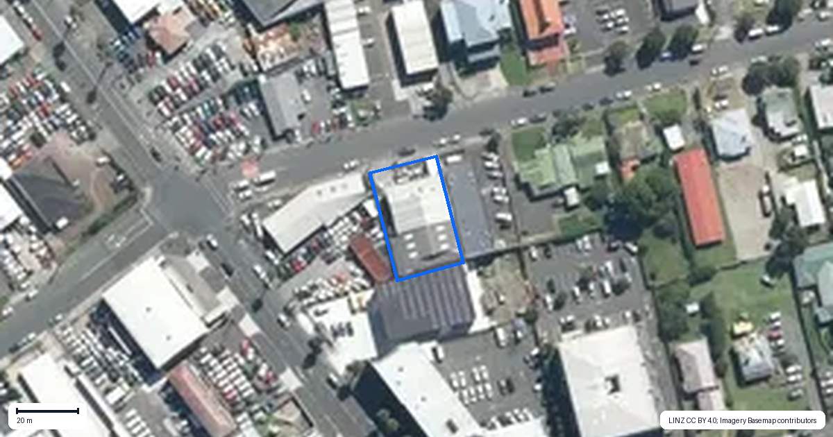 Property context map for 9 Albion Road, Otahuhu, Auckland
