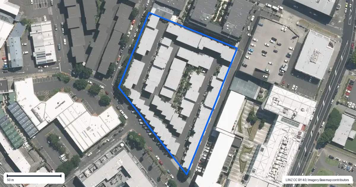 Property context map for 51/32 Edwin Street, Mount Eden, Auckland