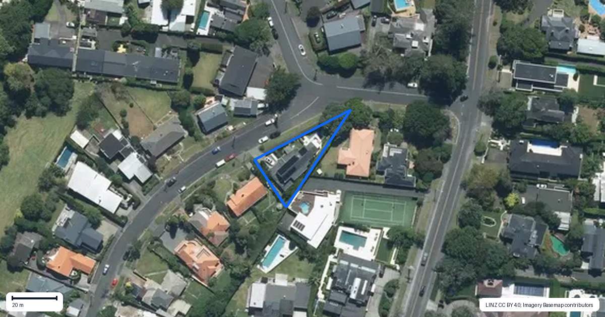 Property context map for 65 Lingarth Street, Remuera, Auckland