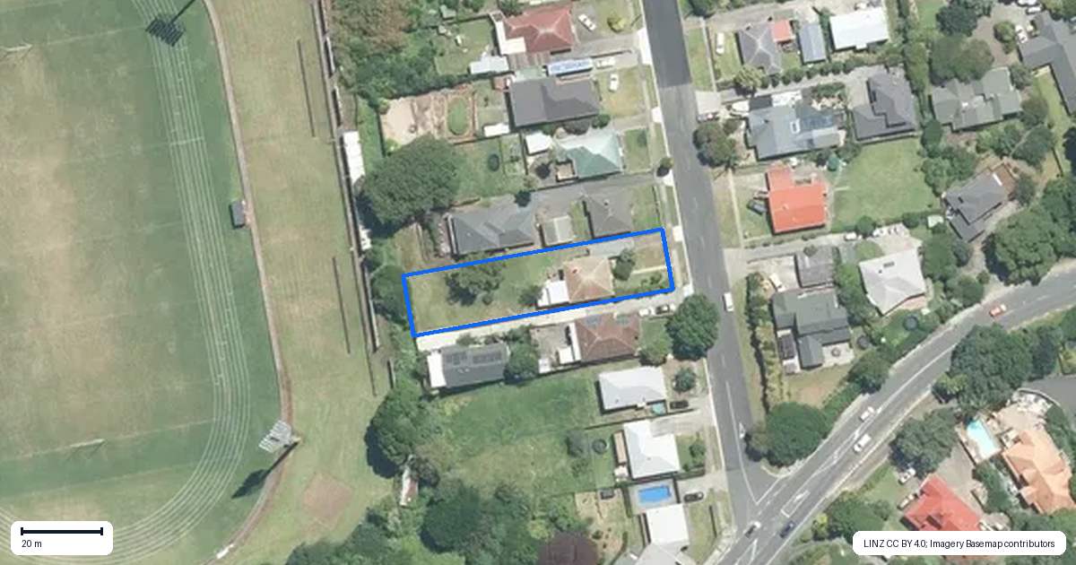 Property context map for 10 Prospect Terrace, Pukekohe