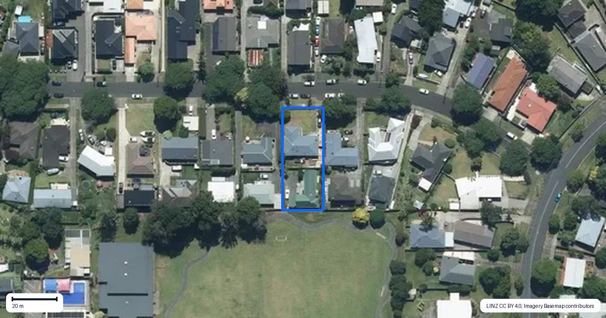 Property context map for 33A Jefferson Street, Glendowie, Auckland